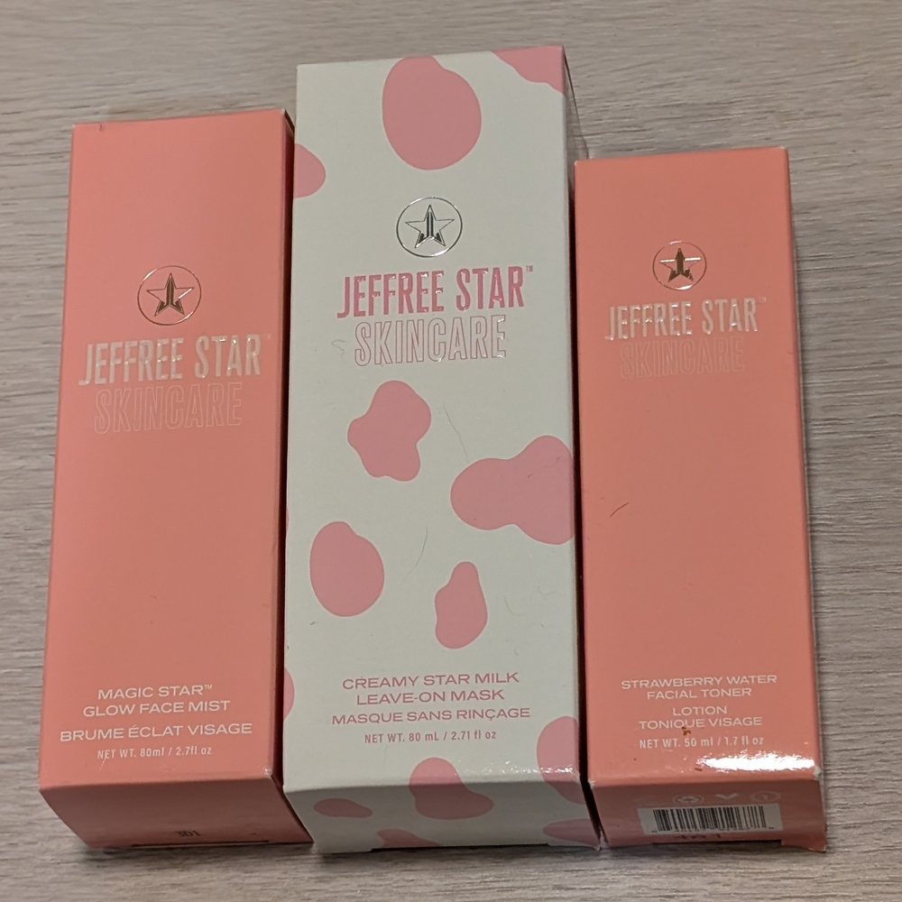 Jeffree Star Skincare Trio - Pink and White